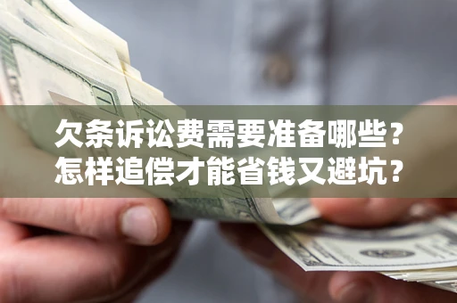 北京欠条诉讼费需要准备哪些？怎样追偿才能省钱又避坑？