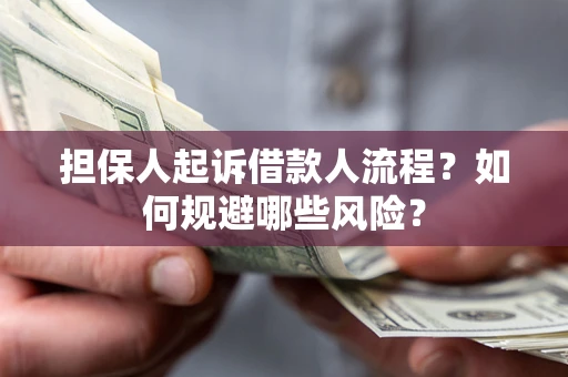 北京担保人起诉借款人流程？如何规避哪些风险？