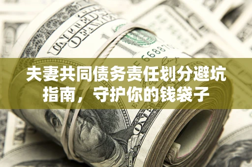 北京夫妻共同债务责任划分避坑指南，守护你的钱袋子