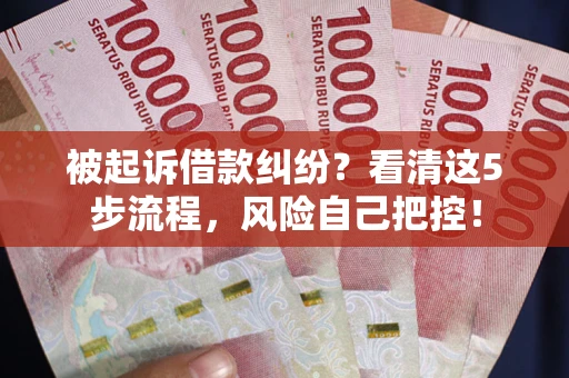 北京被起诉借款纠纷？看清这5步流程，风险自己把控！