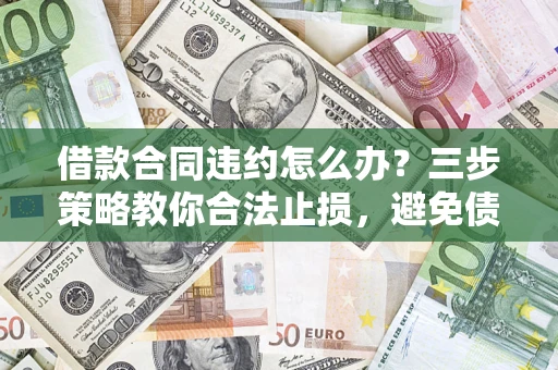 北京借款合同违约怎么办？三步策略教你合法止损，避免债务危机升级